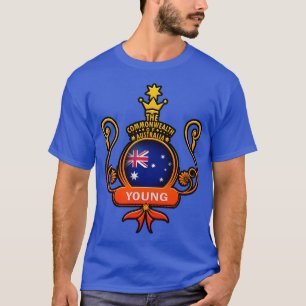 Junge Liebhaber Flagge Australiens T-Shirt