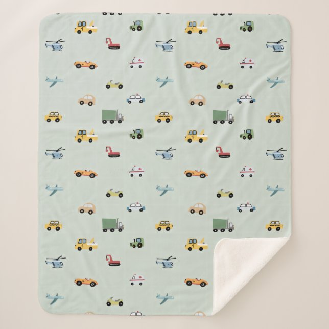 Junge LKW, Fahrzeugmuster Sherpadecke (Vorderseite)