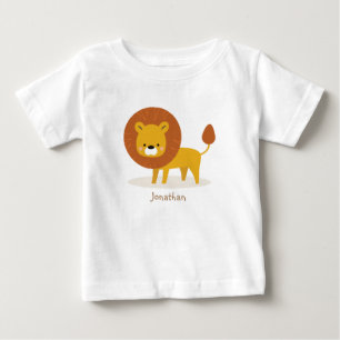 Junge Löwe-Baby-Shirts Baby T-shirt
