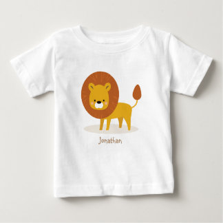 Junge Löwe-Baby-Shirts Baby T-shirt