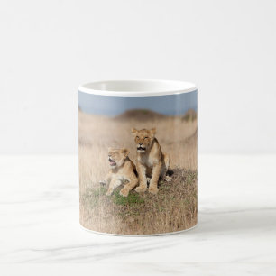 Junge Löwen Kaffeetasse