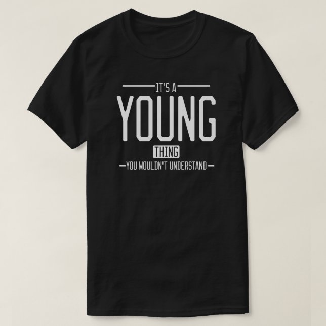 Junge lustige Nachname T-Shirt (Design vorne)