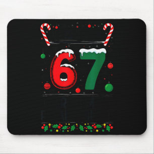 Junge Mädchen 6 7 Weihnachten Lustig 67 Meme Das i Mousepad