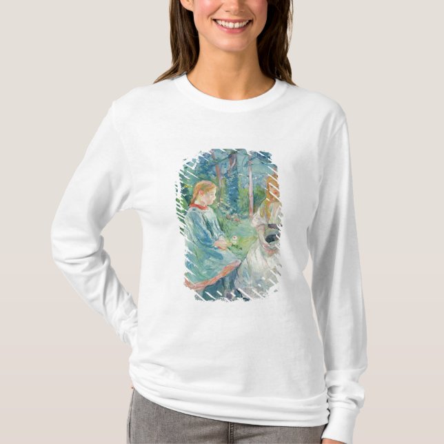 Junge Mädchen am Fenster, 1892 T-Shirt (Vorderseite)