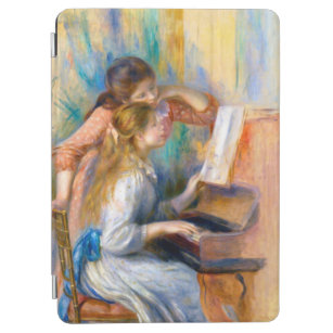 Junge Mädchen am Klavier, Renoir iPad Air Hülle