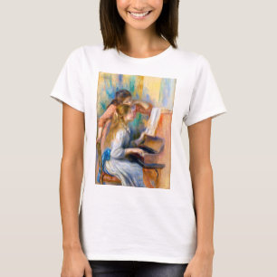 Junge Mädchen am Klavier, Renoir T-Shirt