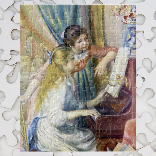Junge Mädchen am Piano von Pierre Renoir Puzzle (Von Creator hochgeladen)