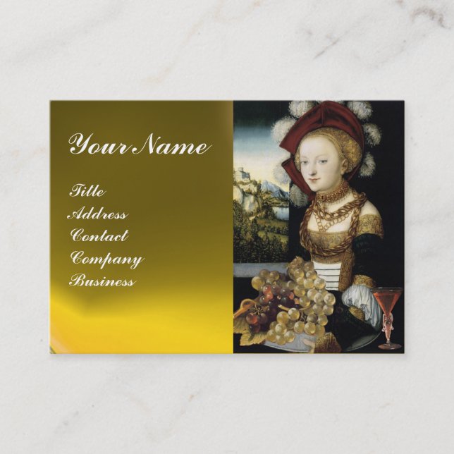 JUNGE MÄDCHEN,ANTIQUE WEINTRÄGE VISITENKARTE (Vorderseite)