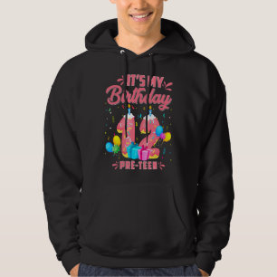 Junge Mädchen Kind 12 Jahre alt ist mein 12. Gebur Hoodie