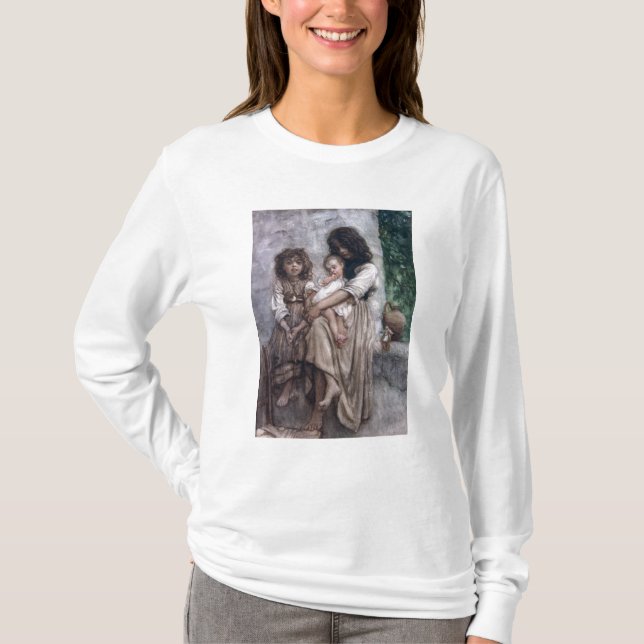 Junge Mädchen von Ischia T-Shirt (Vorderseite)
