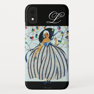 JUNGE MÄDCHENMONOGRAMM / Schönheitsmode iPhone XR Hülle