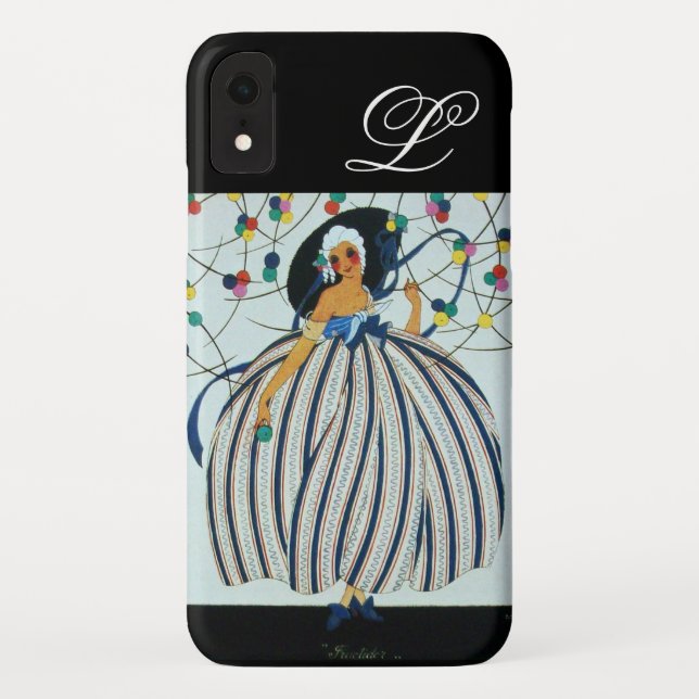 JUNGE MÄDCHENMONOGRAMM / Schönheitsmode Case-Mate iPhone Hülle (Rückseite)