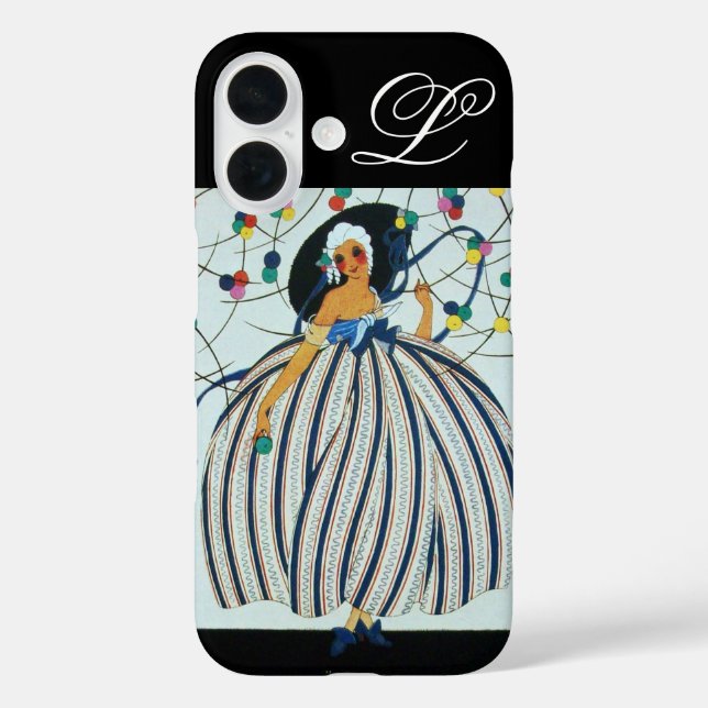 JUNGE MÄDCHENMONOGRAMM / Schönheitsmode Case-Mate iPhone Hülle (Rückseite)