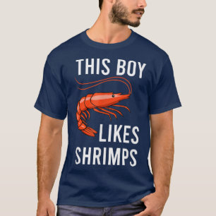 Junge mag Meeresfrüchte Ironisches Sprichwort Eati T-Shirt