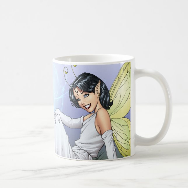 Junge magische Elf-Fee durch Al Rio Tasse (Rechts)