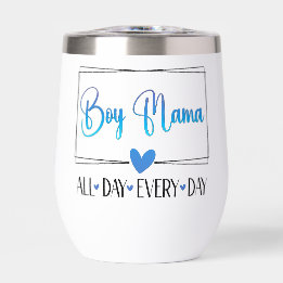 Junge Mama den ganzen Tag