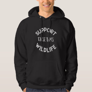 Junge Mama unterstützt Wildlife Raise Boys Hoodie