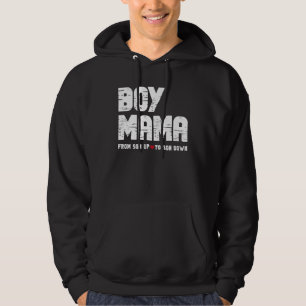 Junge Mama von Son bis Son down die ganze Mama Hoodie