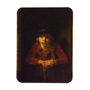 Junge mit Blick durch das Fenster, c.1647 Magnet