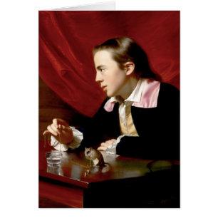 Junge mit Eichhörnchen