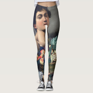 Junge mit einem Obstkorb (Caravaggio) Leggings