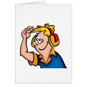 Junge mit Kopfhörer