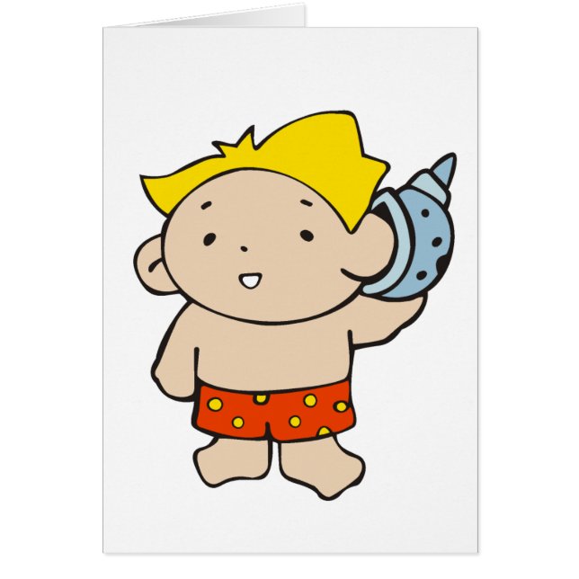 Junge mit Seashell (Vorne)