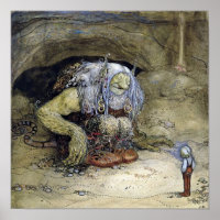 „Junge mit Troll“ von John Bauer