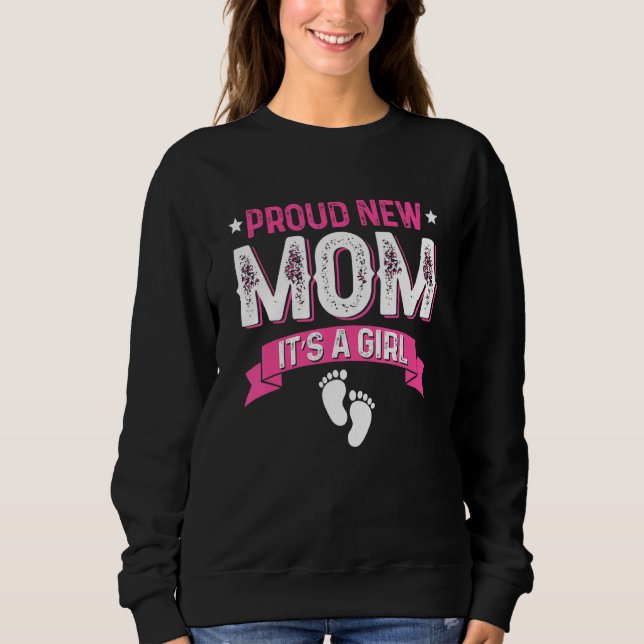 Junge Mutter des Familiengeschlechts: Es ist ein M Sweatshirt (Vorderseite)