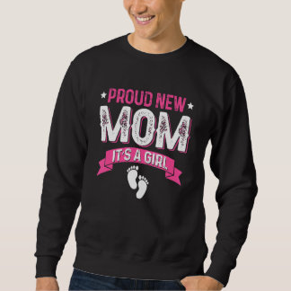 Junge Mutter des Familiengeschlechts: Es ist ein M Sweatshirt