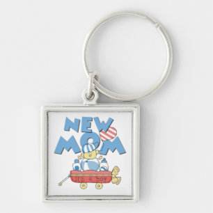 Junge Mutter Es ist ein Junge Geschenke Schlüsselanhänger