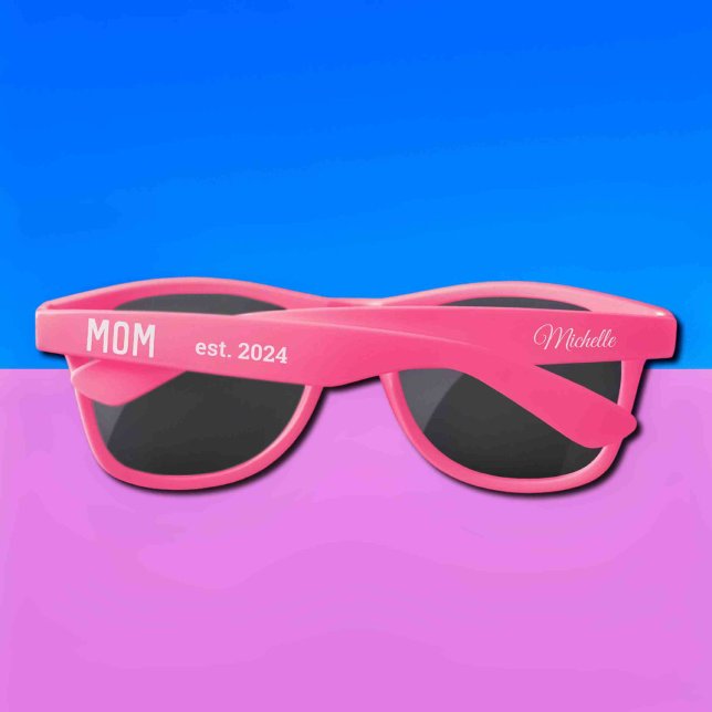Junge Mutter - est.2024 - personalisiert rosa (Von Creator hochgeladen)