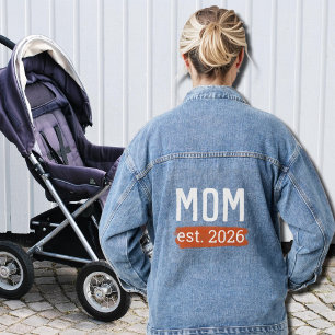 Junge Mutter - EST.2026 Jeansjacke