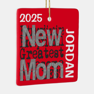 Junge Mutter Extraordinaire CUSTOM Keramikornament
