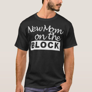 Junge Mutter  Geschenke Junge Mutter auf dem Blo T-Shirt