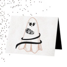 Junge Mutter Halloween Glückwunsch