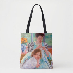 Junge Mutter Nähen, Mary Cassatt