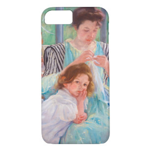 Junge Mutter Nähen, Mary Cassatt Case-Mate iPhone Hülle