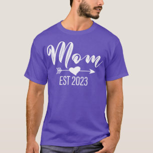 Junge Mutter Niedlich Weihnachten 2023 T-Shirt
