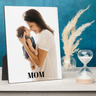 Junge Mutter Personalisiertes Foto Fotoplatte
