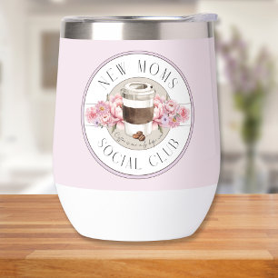 Junge Mutter Spaß, Kaffee ist unser einziger hoffe
