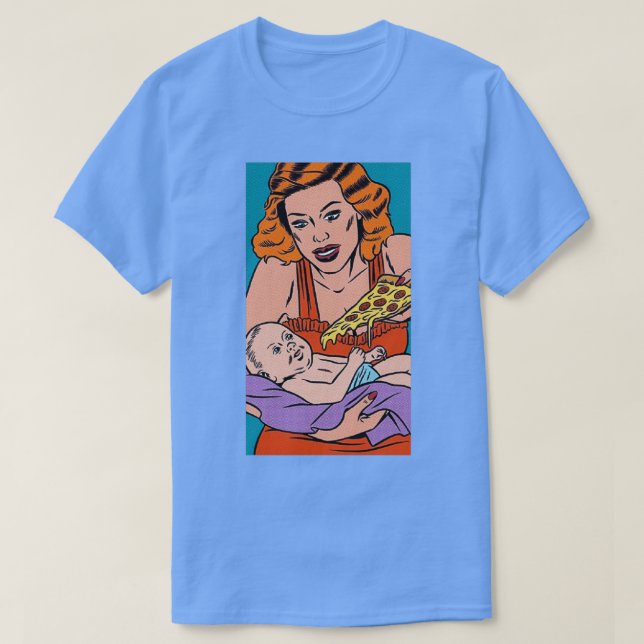 Junge Mutter T-Shirt (Design vorne)