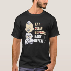 Junge Mutter und Vater Funny Parentation für Mädch T-Shirt