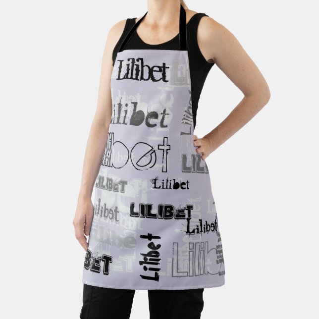 Junge oder Mädchen Trendy Name Geschenke Zubehör L Schürze (InSitu)