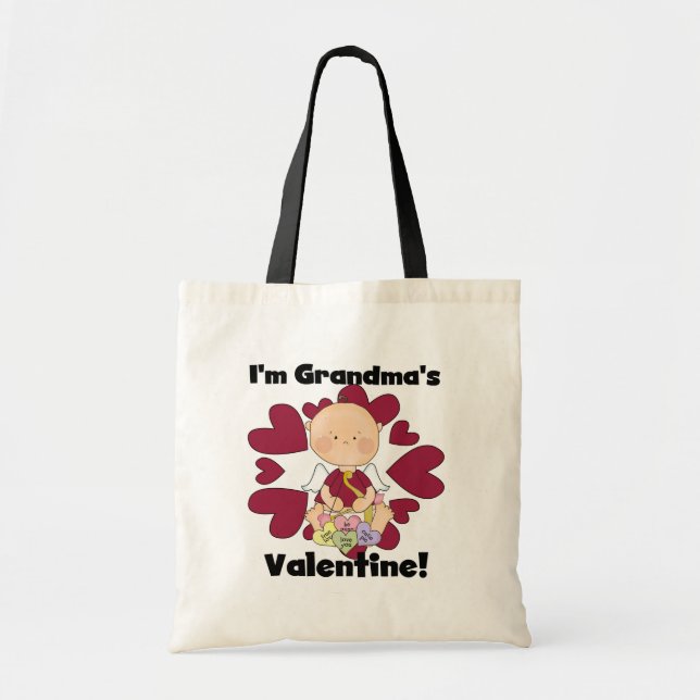 Junge Oma's Valentine Tshirts und Geschenke Tragetasche (Vorne)