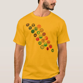 Junge-Pfadfinder Schärpe T-Shirt