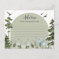Junge Pine Tree Forest Mountain Beratung für Mama