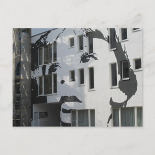 Junge Postkarte