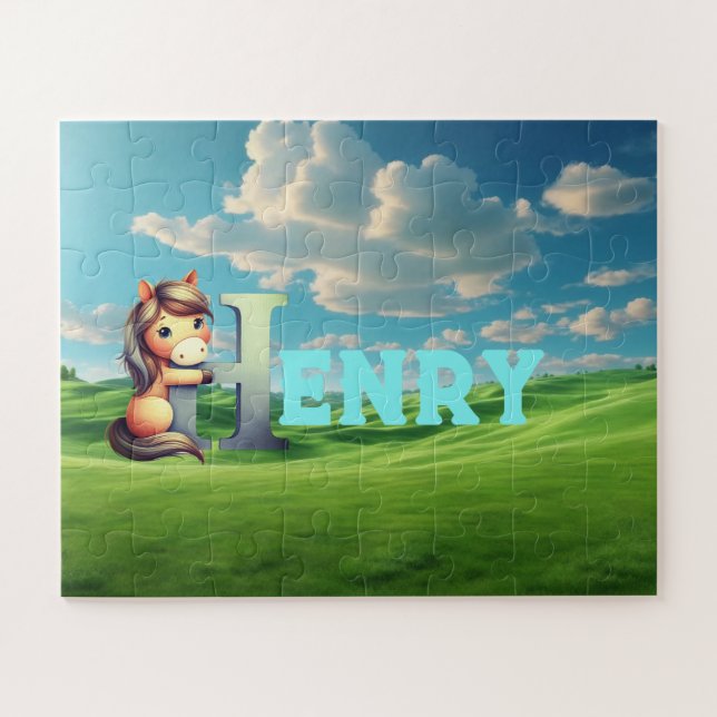 Junge Puzzle (Horizontal)