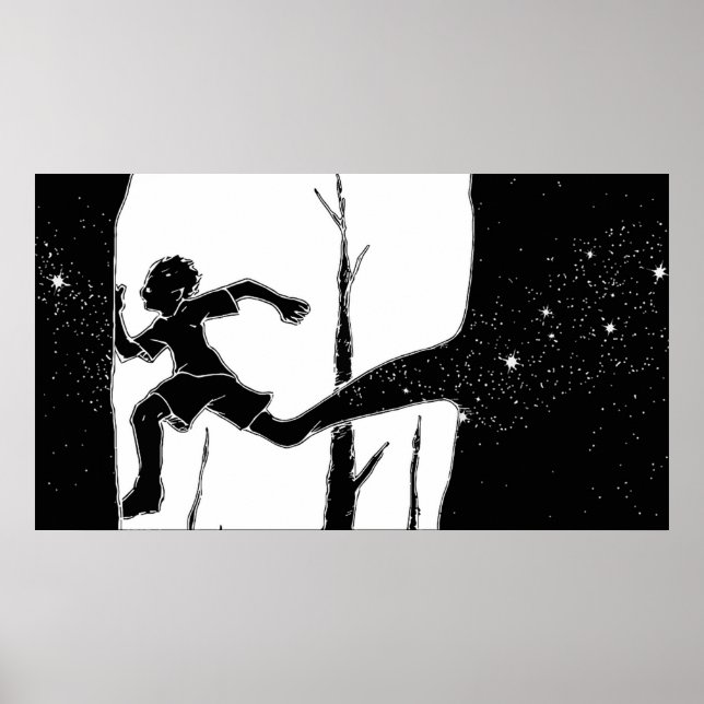 Junge Running Poster (Vorne)